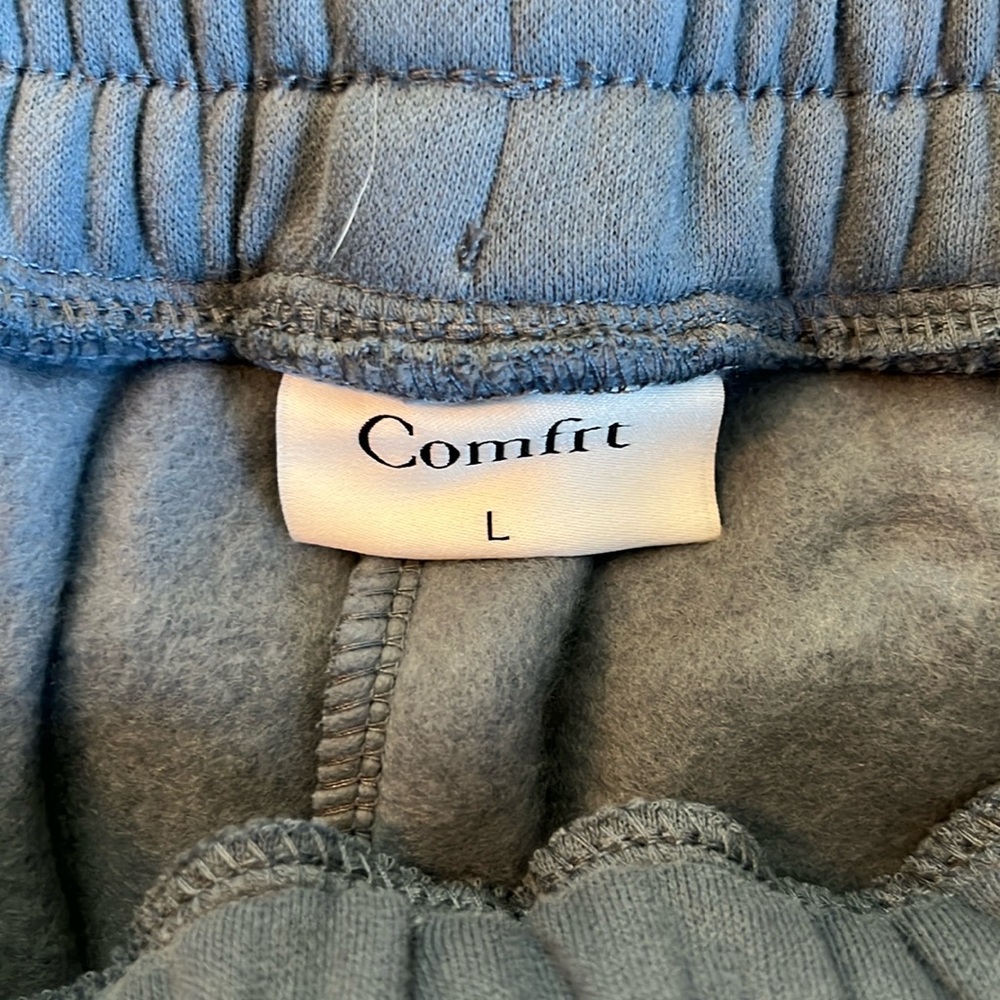 Comfrt large grey sweat pants